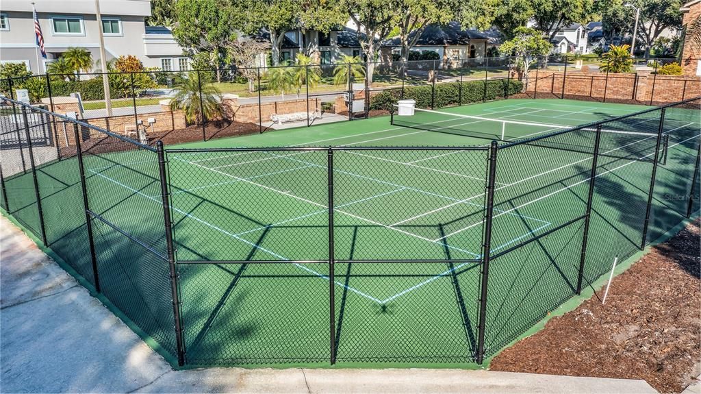 Exterior, Tennis Courts