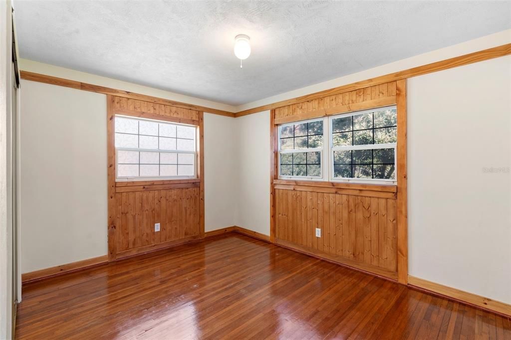 Empty room, Interior, Wood Texture Flooring, Wooden Walls