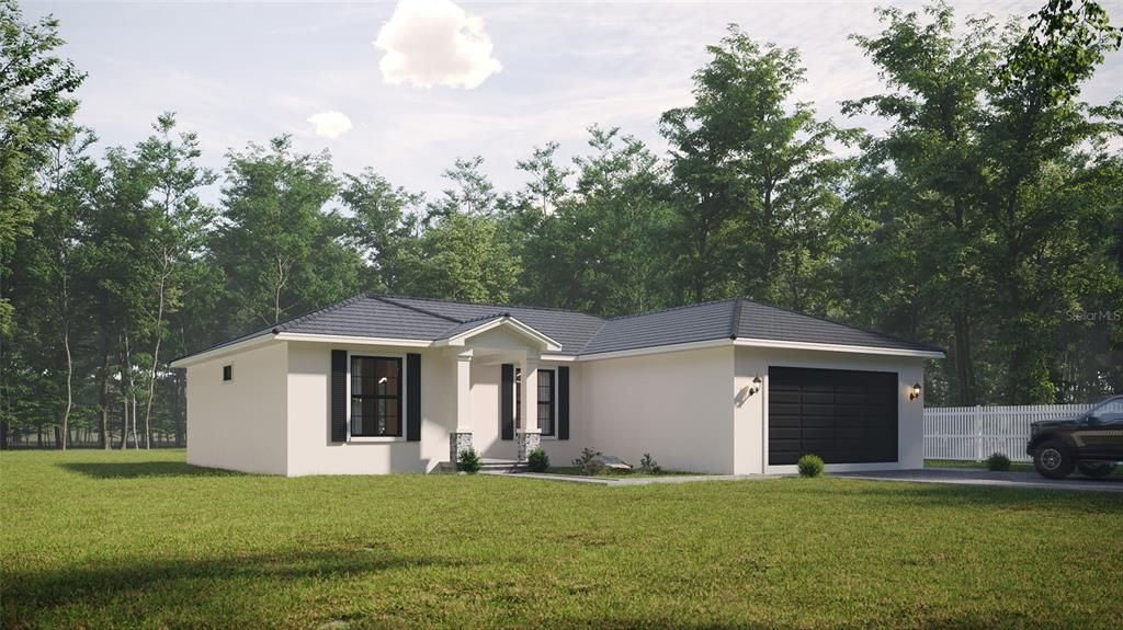 Attached, Backyard, Exterior, Facade, Ranch