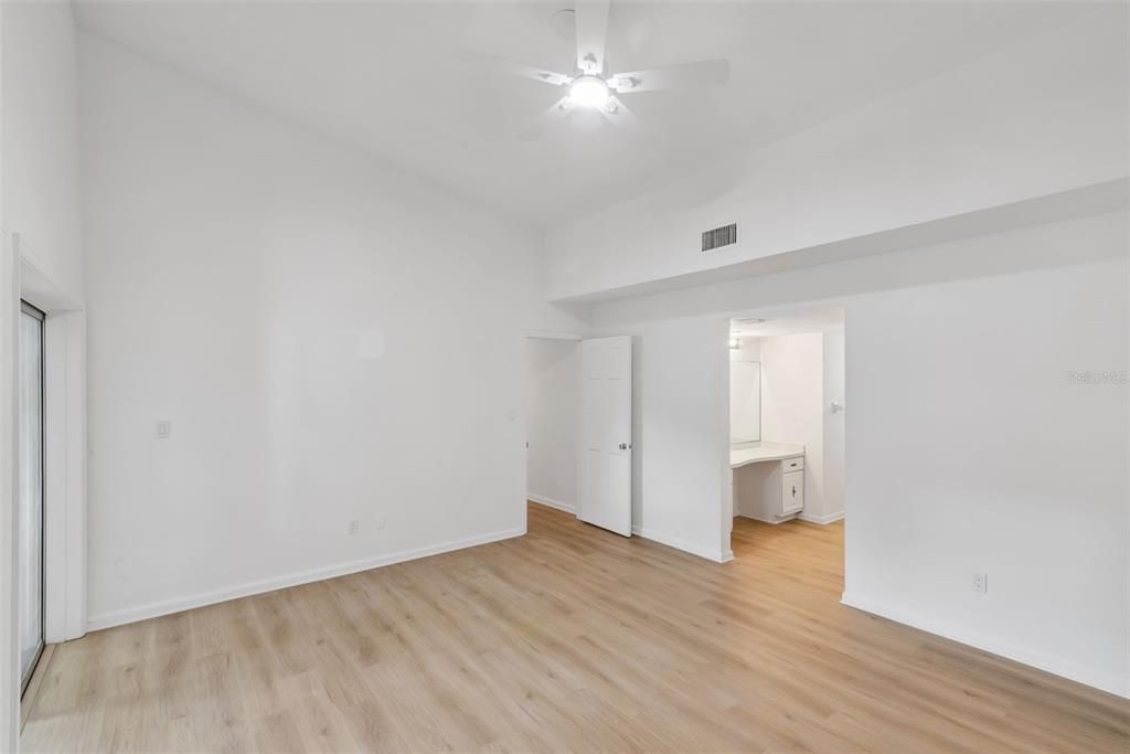 Empty room, Interior, Wood Texture Flooring