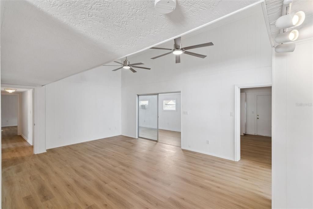 Empty room, Interior, Wood Texture Flooring