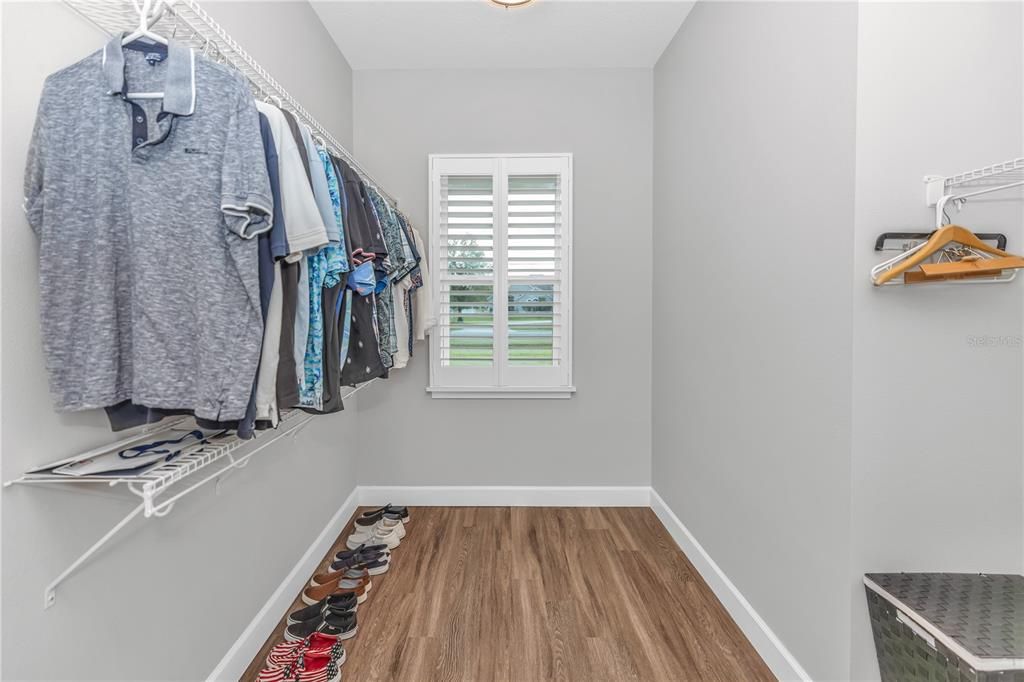 Interior, Walk-in Closets, Wood Texture Flooring