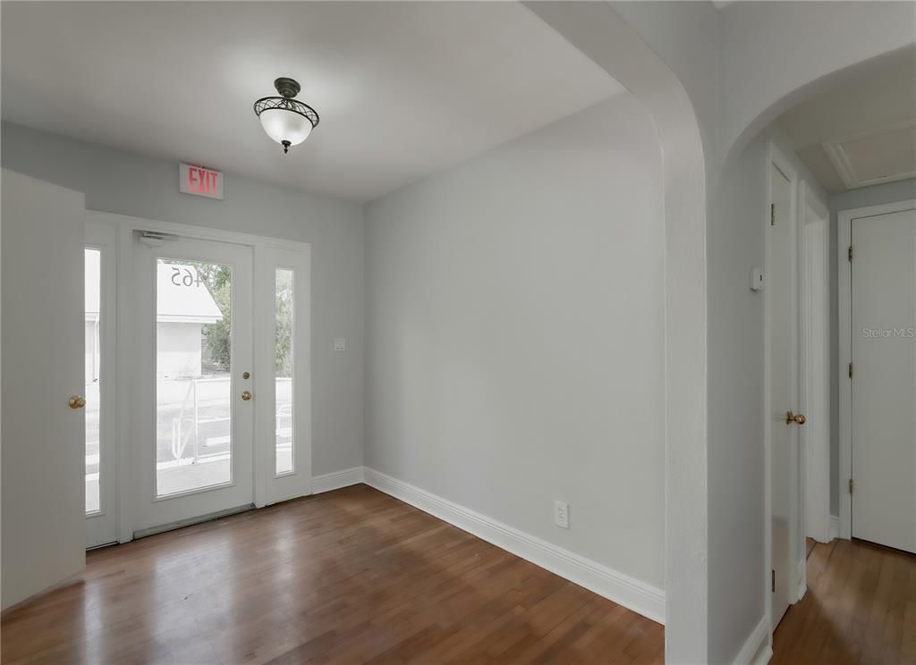 Empty room, Interior, Wood Texture Flooring