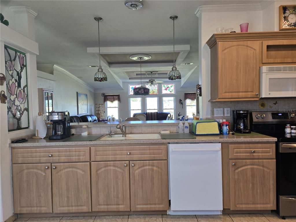 Interior, Kitchen, Pendant Lights