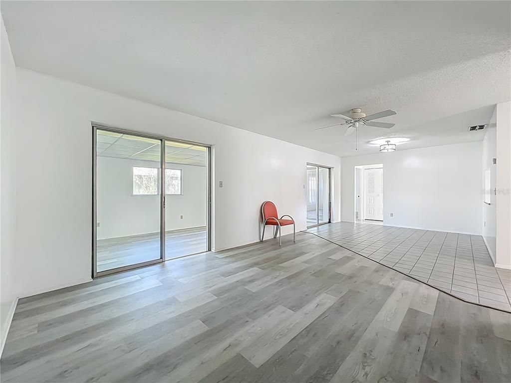 Empty room, Interior, Wood Texture Flooring