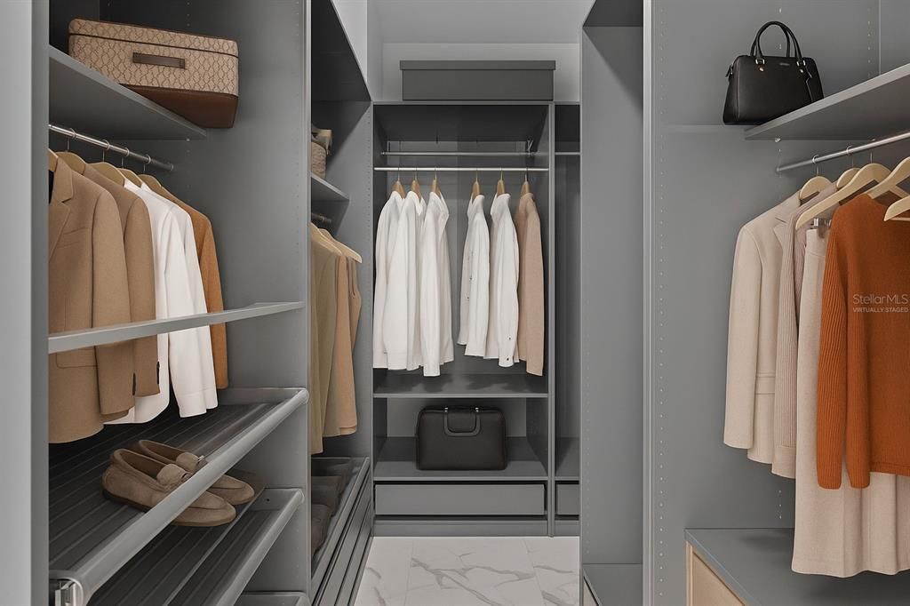 Interior, Marble, Walk-in Closets