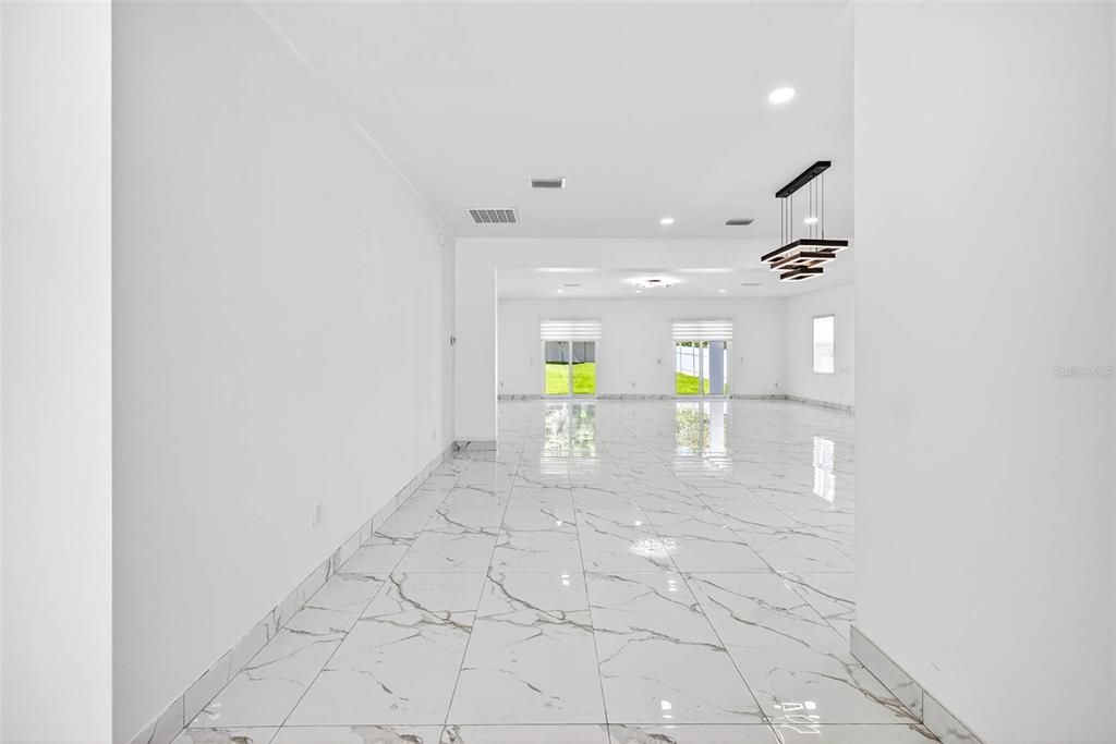 Interior, Marble, Pendant Lights, Recessed Lighting