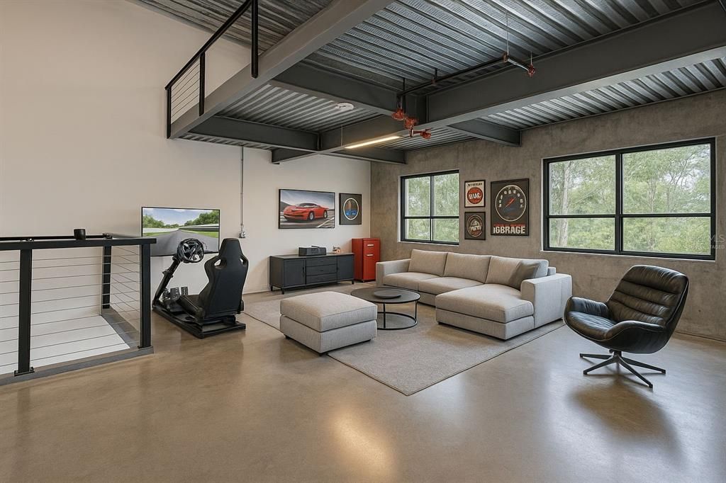 Fitness Equipment, Interior, Living room