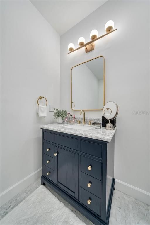 Bathroom, Dual Sink Vanities, Interior, Marble
