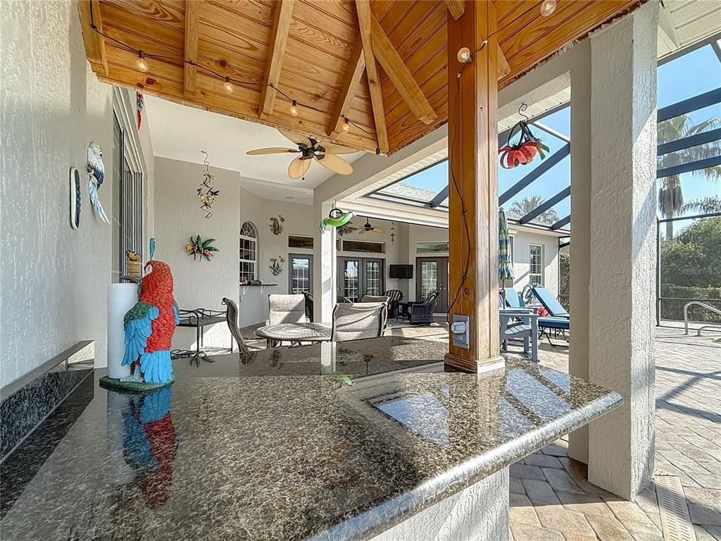 Interior, Sun Room, Wooden Beams, Wooden Ceilings