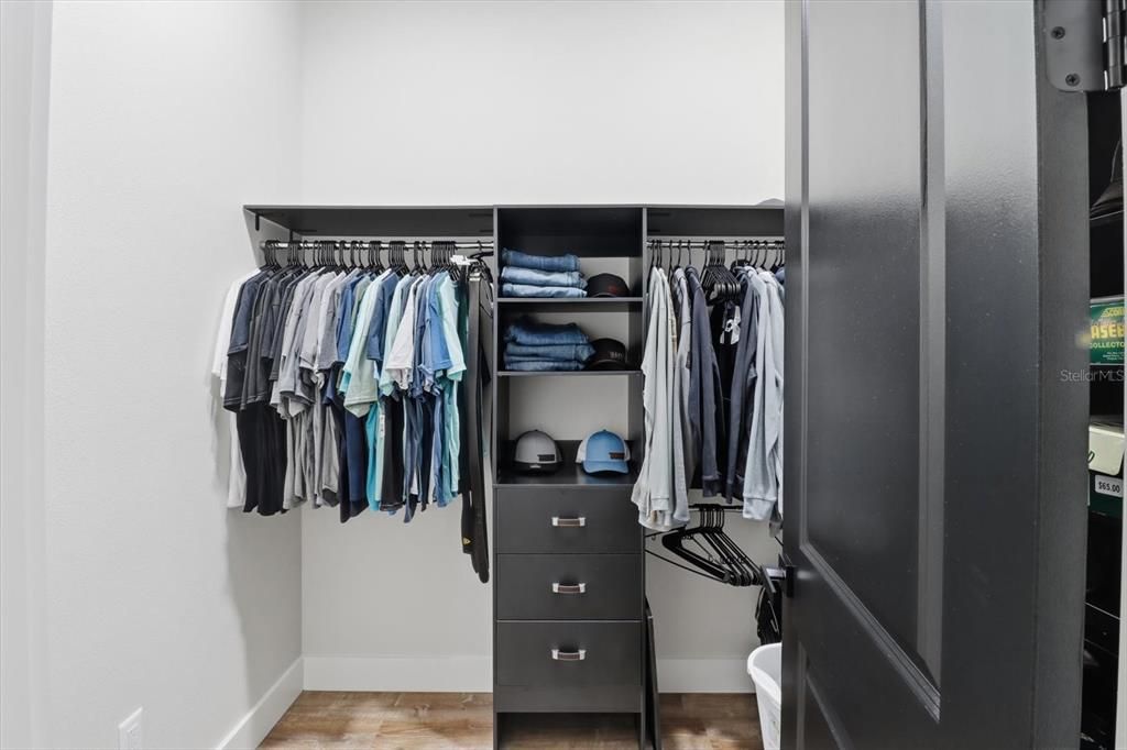 Interior, Walk-in Closets, Wood Texture Flooring
