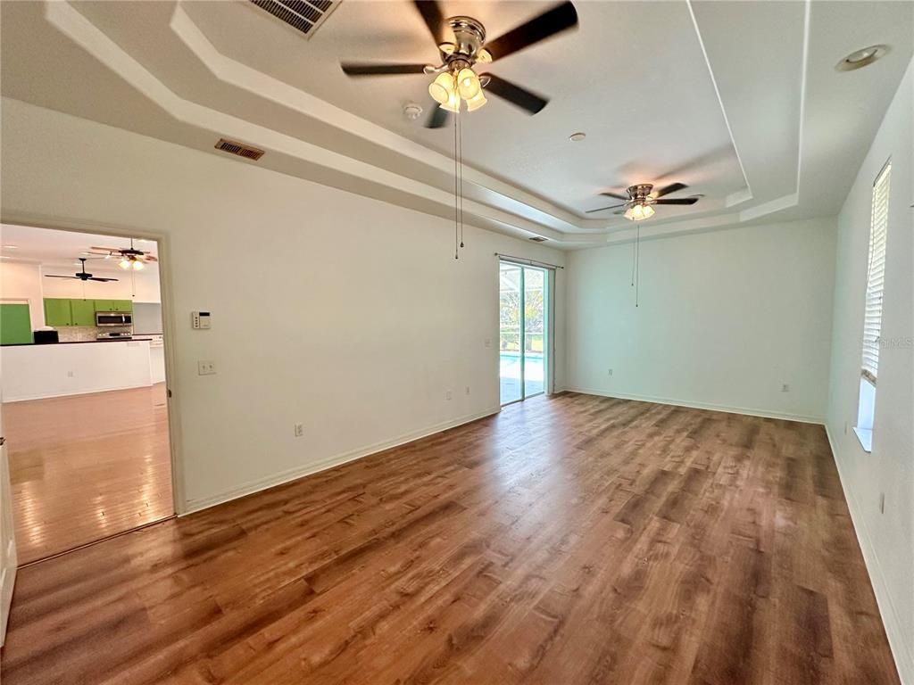 Empty room, Interior, Wood Texture Flooring