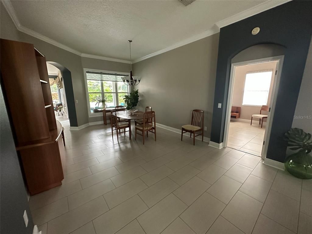 Dining room, Interior, Pendant Lights