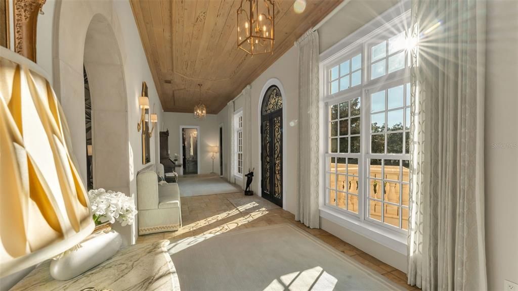 Interior, Pendant Lights, Wooden Ceilings