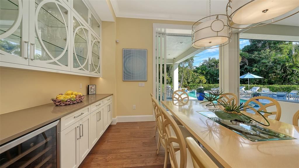 Dining room, Interior, Wood Texture Flooring