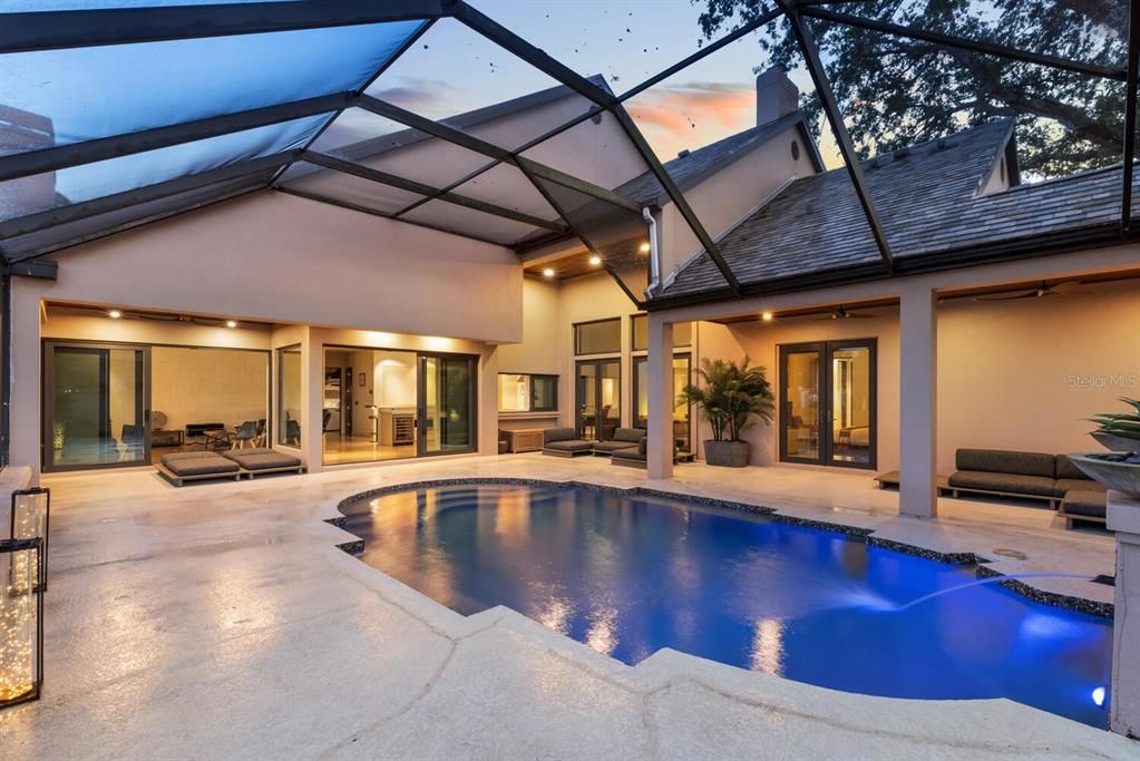 Glass Ceilings, Interior, Pool, Sun Room