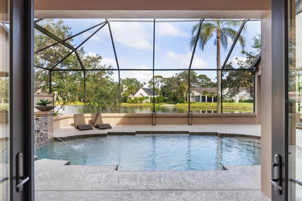 Glass Ceilings, Interior, Pool, Sun Room, Water