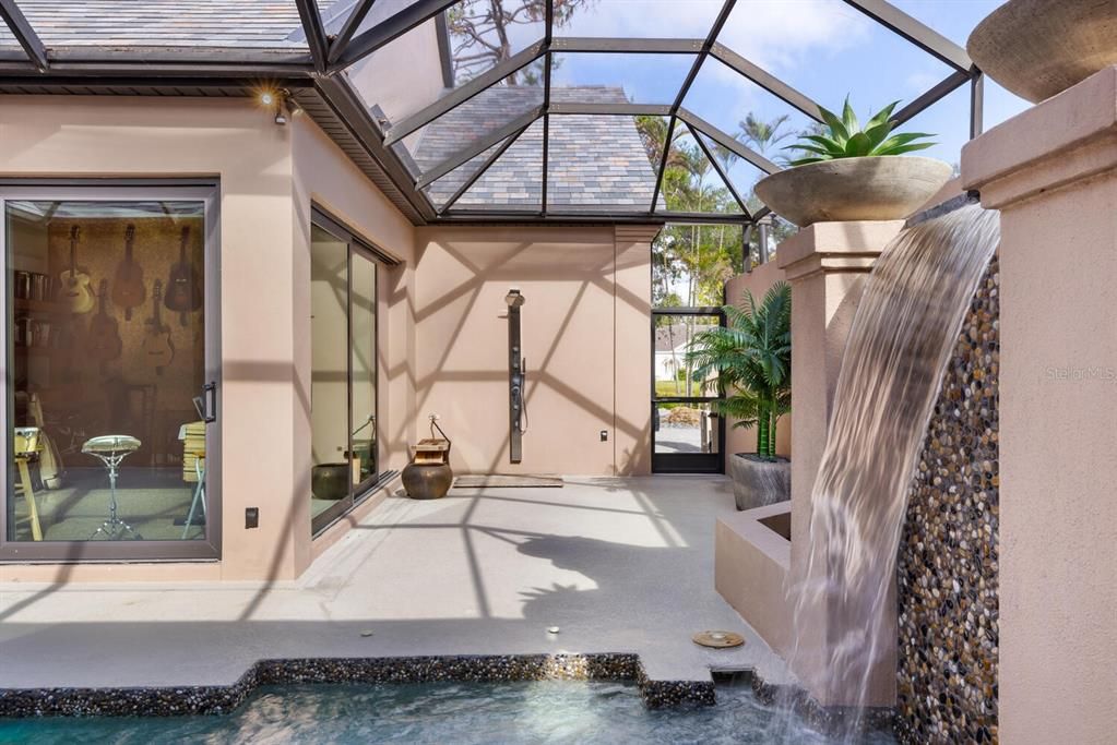 Glass Ceilings, Interior, Pool, Sun Room