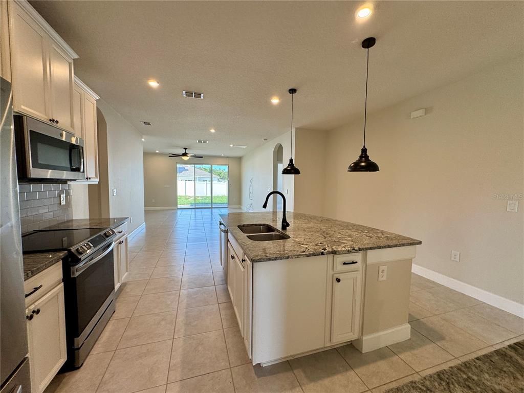 Interior, Kitchen, Pendant Lights, Recessed Lighting