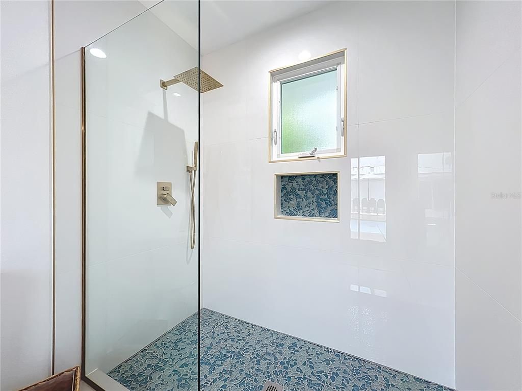 Bathroom, Glass Shower, Interior
