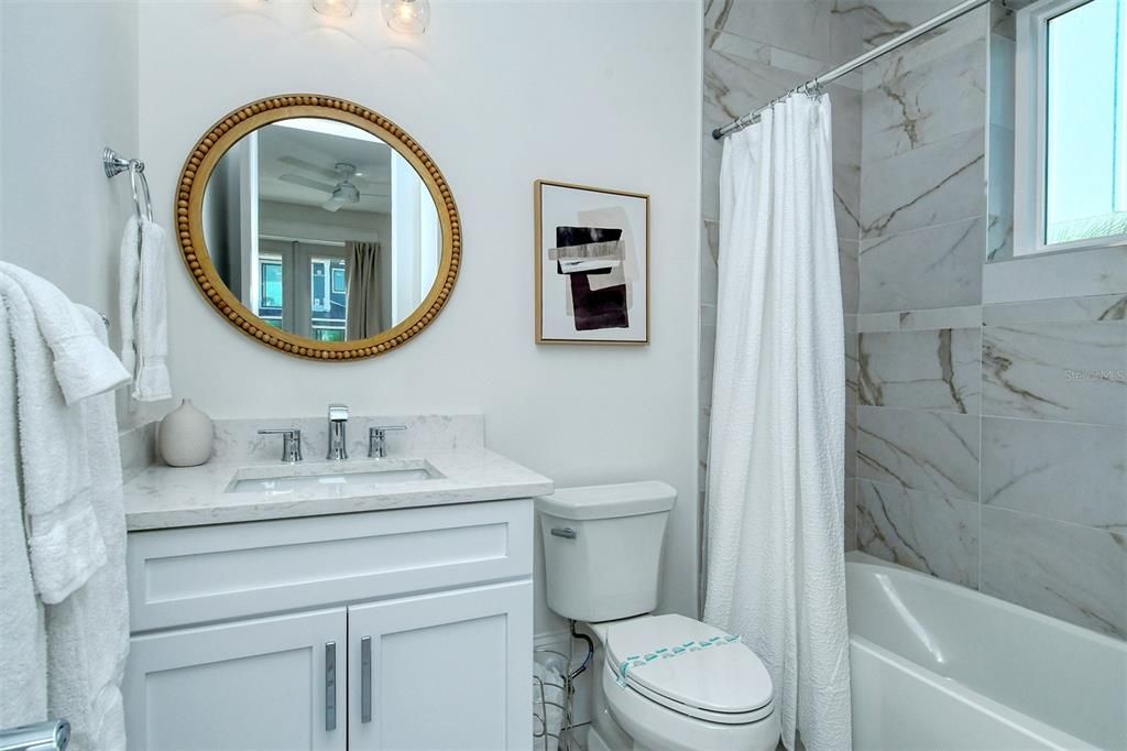 Bathroom, Interior, Marble Walls