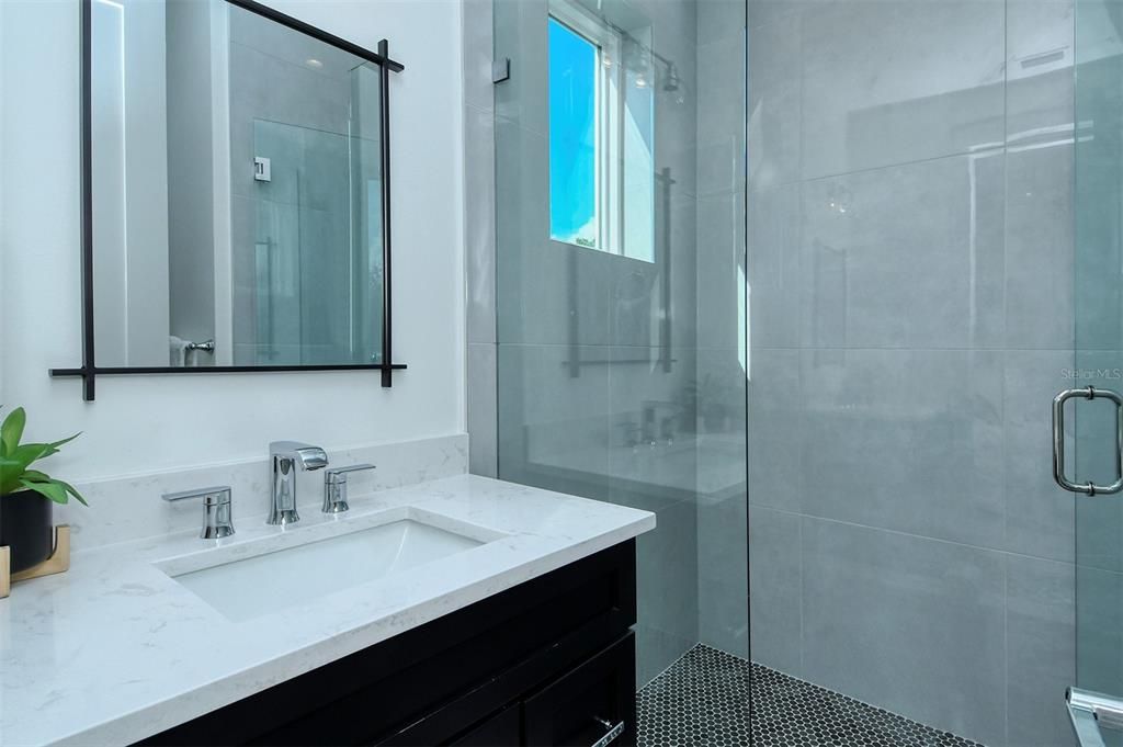 Bathroom, Glass Shower, Interior