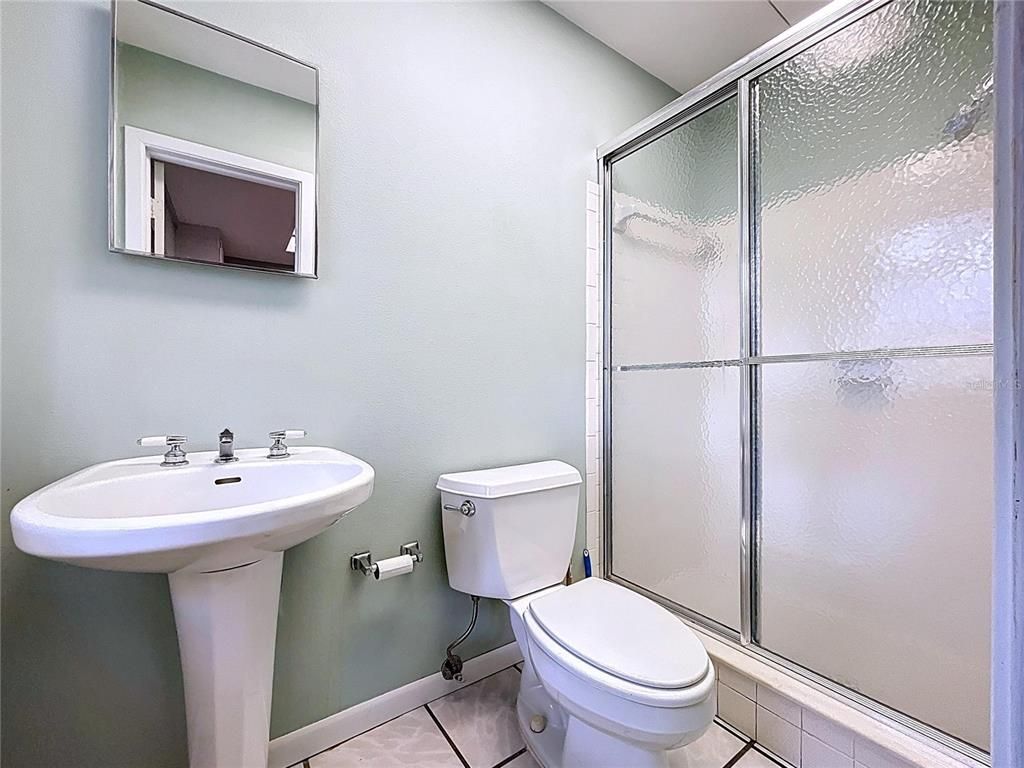 Bathroom, Glass Shower, Interior