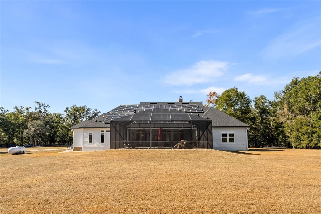 Backyard, Exterior, Solar Panels