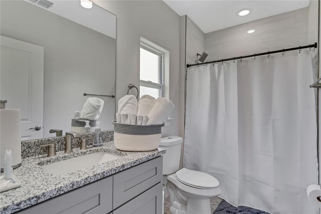 Bathroom, Interior, Recessed Lighting