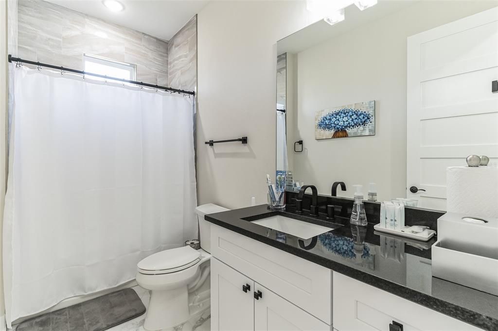Bathroom, Dual Sink Vanities, Interior, Marble, Recessed Lighting