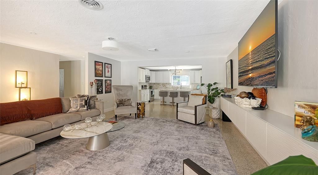 Interior, Kitchen, Living room, Pendant Lights