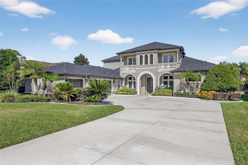 Backyard, Exterior, Facade, French Provincial