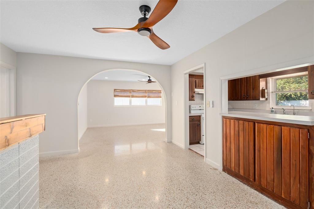 Empty room, Interior, Kitchen
