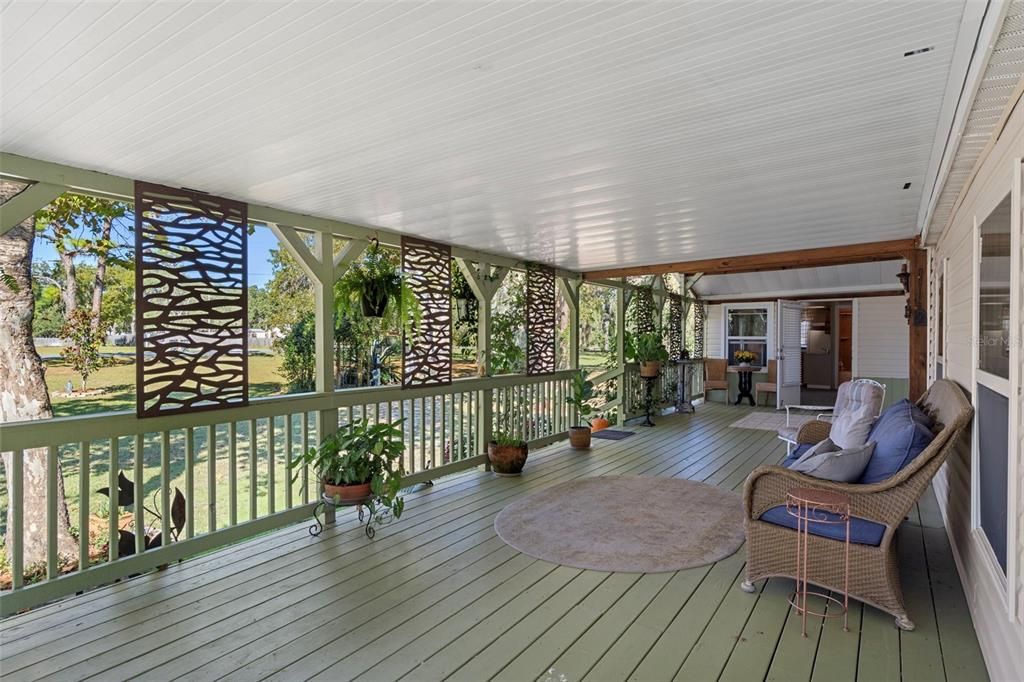 Interior, Sun Room, Wood Texture Flooring