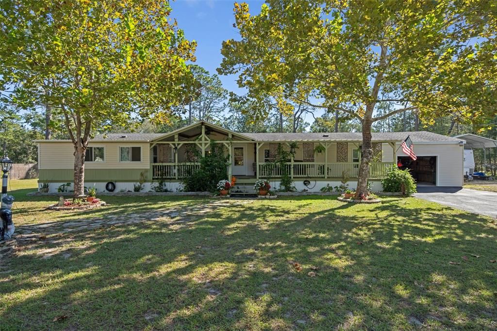 Attached, Backyard, Exterior, Facade, Ranch