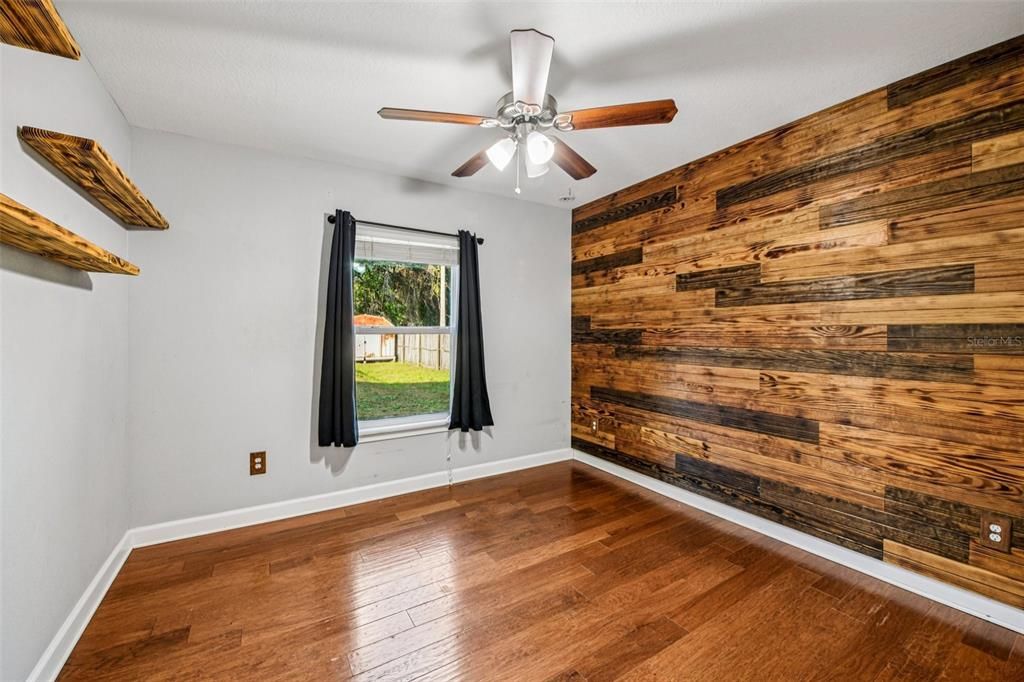 Empty room, Interior, Wood Texture Flooring, Wooden Walls