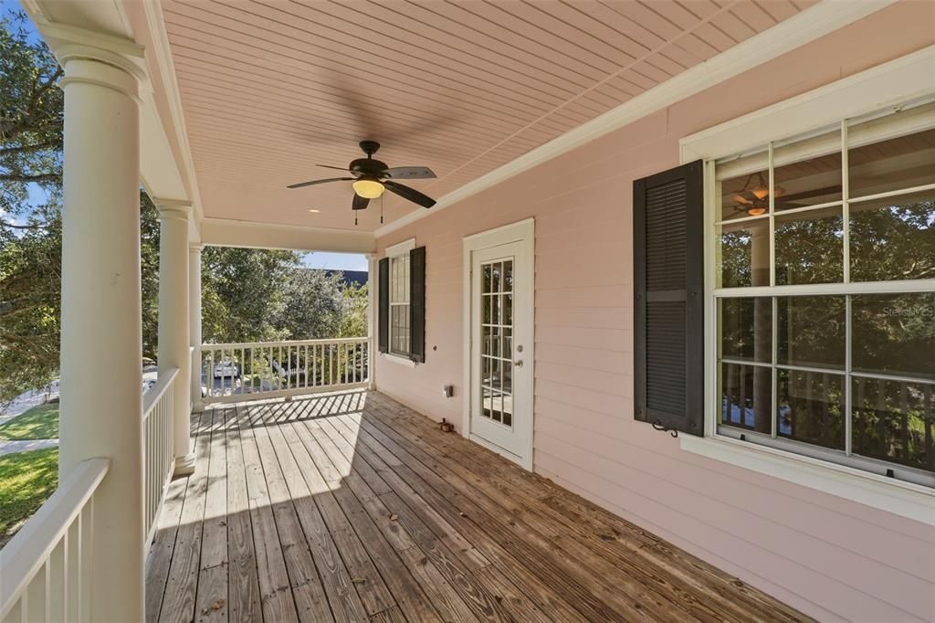 Exterior, Wood Texture Flooring