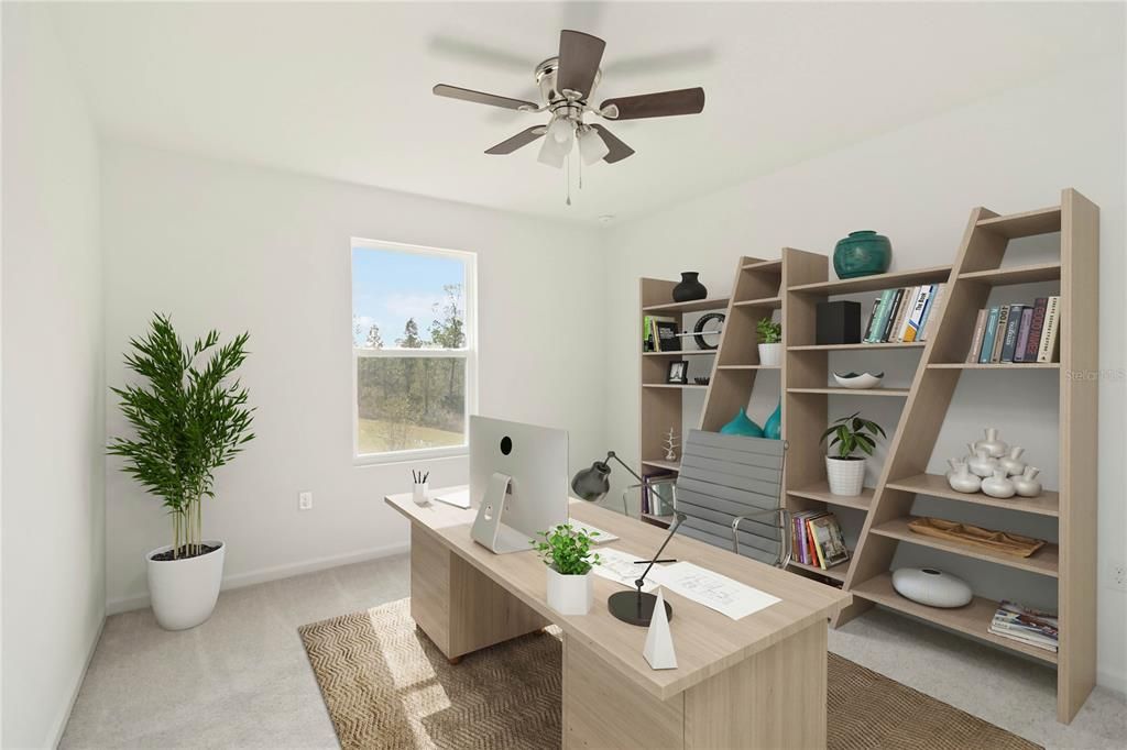 Home Office, Interior