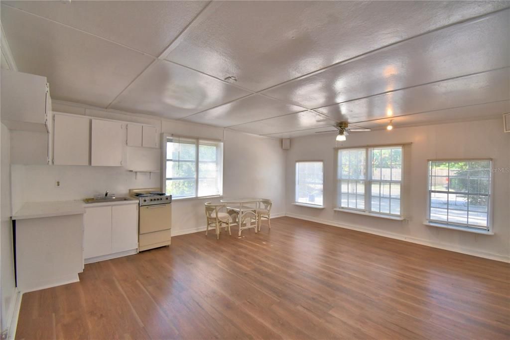 Dining room, Interior, Kitchen, Wood Texture Flooring