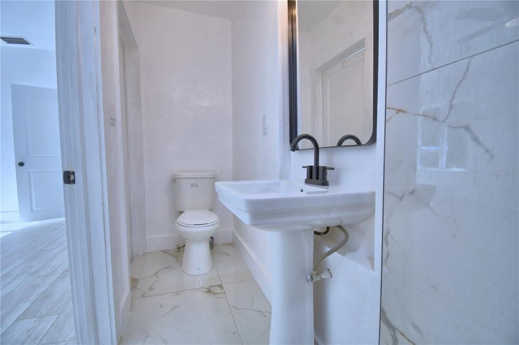 Bathroom, Interior, Marble, Marble Walls