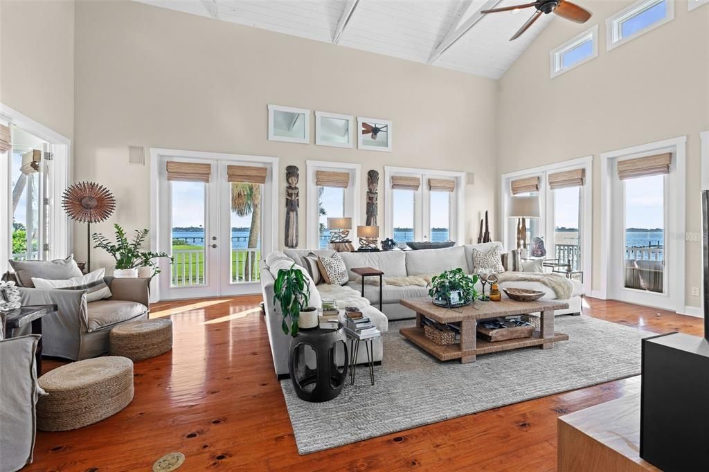 Interior, Living room, Water, Wood Texture Flooring