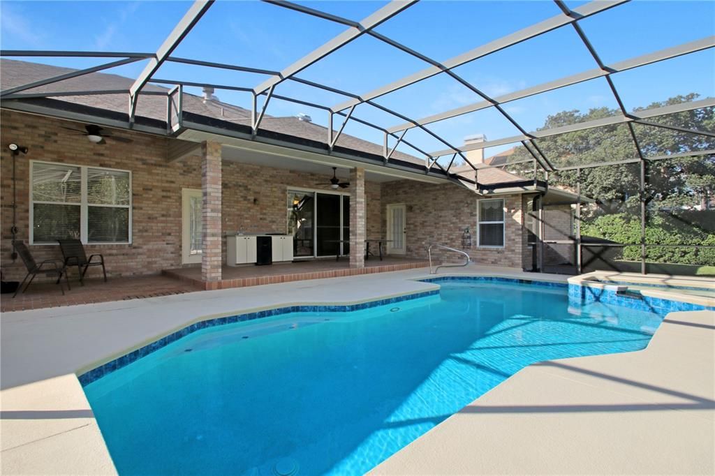 Glass Ceilings, Interior, Pool, Stone Walls, Sun Room