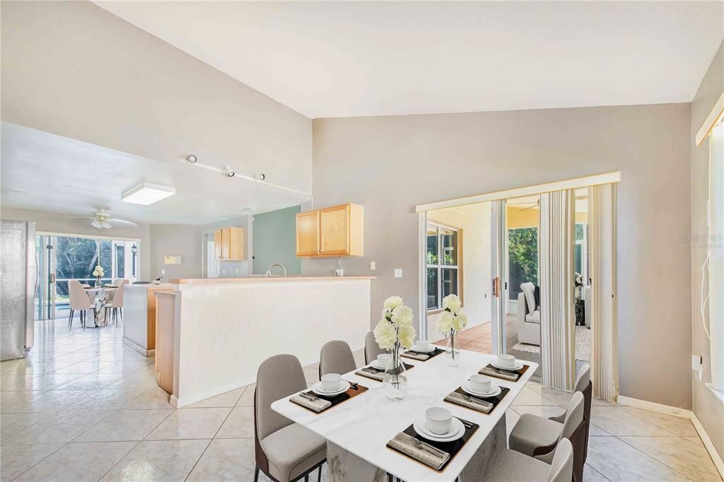 Dining room, Interior