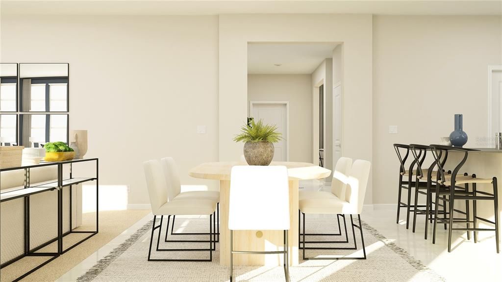 Dining room, Interior