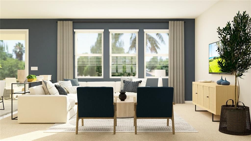 Interior, Living room