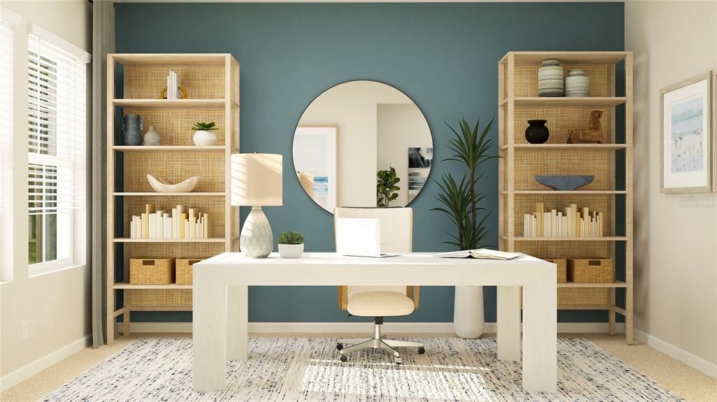 Home Office, Interior