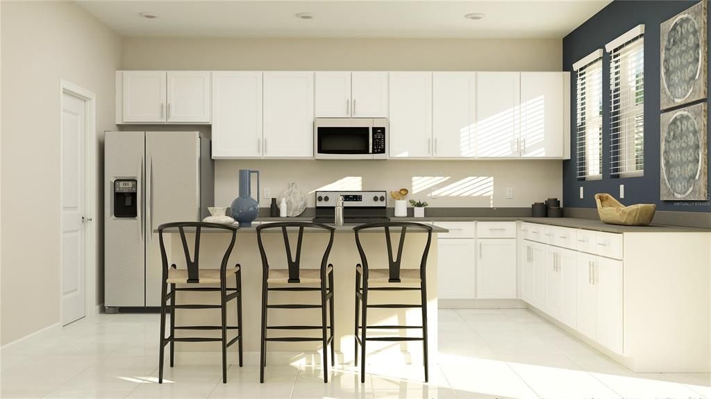 Interior, Kitchen, Recessed Lighting