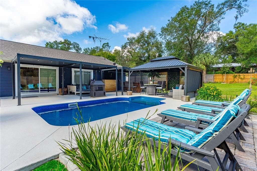 Backyard, Exterior, Pool