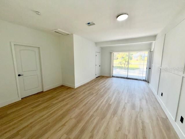 Empty room, Interior, Wood Texture Flooring