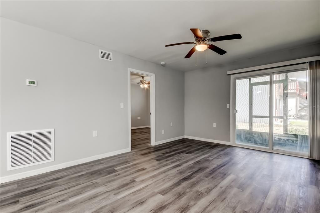 Empty room, Interior, Wood Texture Flooring